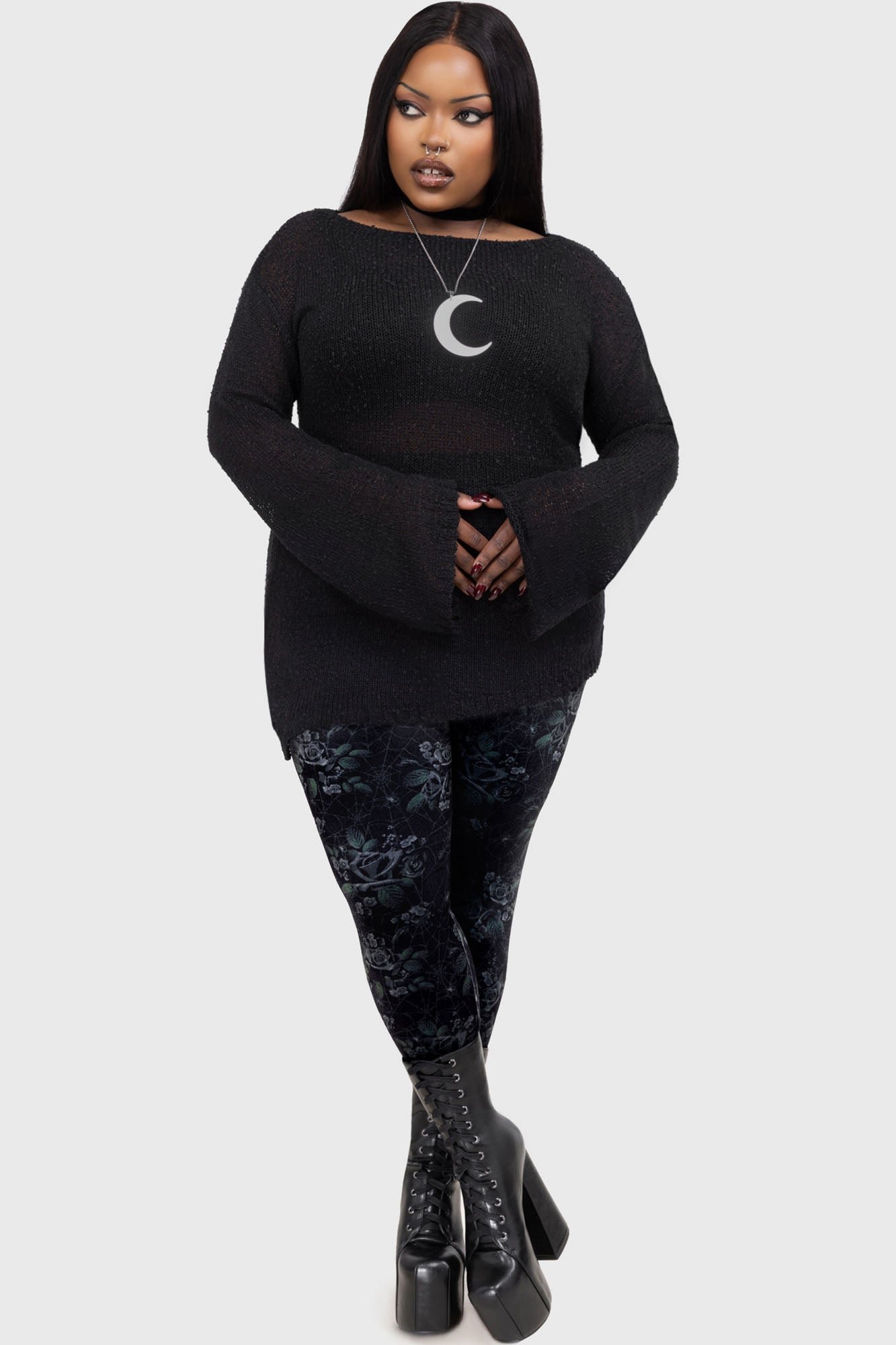 Midnight Rose Leggings - Image 6